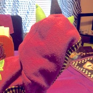 Cute Halloween hoodie with spikes on hood